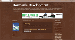 Desktop Screenshot of harmonicdevelopment.blogspot.com