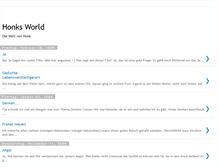 Tablet Screenshot of honksworld.blogspot.com
