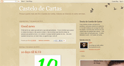 Desktop Screenshot of castellodecartas.blogspot.com