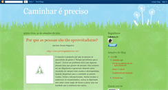 Desktop Screenshot of caminharepreciso.blogspot.com