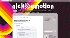 Desktop Screenshot of nickemotion.blogspot.com