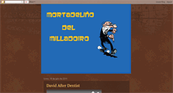 Desktop Screenshot of mortadelinodelmilladoiro.blogspot.com