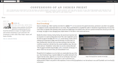 Desktop Screenshot of iseriespriest.blogspot.com