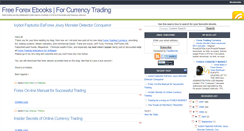 Desktop Screenshot of free-forex-ebooks.blogspot.com