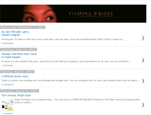 Tablet Screenshot of bestpinayblogever.blogspot.com