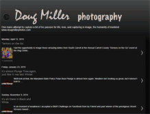 Tablet Screenshot of dougmillerphotography.blogspot.com