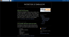 Desktop Screenshot of entretien-dembauche.blogspot.com