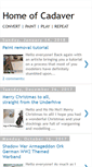 Mobile Screenshot of homeofcadaver.blogspot.com