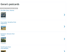 Tablet Screenshot of goranspostcards.blogspot.com