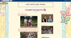 Desktop Screenshot of lifeisneverdullwithtwins.blogspot.com