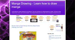 Desktop Screenshot of mangadrawingbookreview.blogspot.com