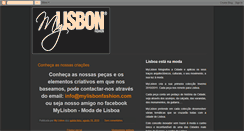 Desktop Screenshot of mylisbonfashion.blogspot.com