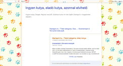 Desktop Screenshot of ingyen-kutya.blogspot.com