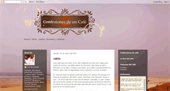 Desktop Screenshot of confesionesdeuncafe.blogspot.com