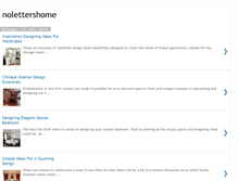 Tablet Screenshot of nolettershome.blogspot.com