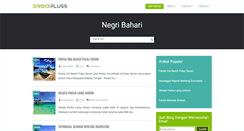 Desktop Screenshot of negribahari.blogspot.com