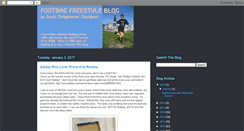 Desktop Screenshot of footbagfreestyle.blogspot.com