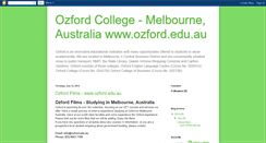 Desktop Screenshot of ozfordcollege.blogspot.com