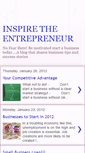 Mobile Screenshot of inspiretheentrepreneur.blogspot.com