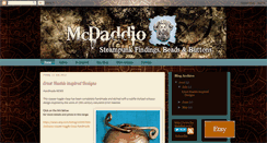 Desktop Screenshot of mcdaddiofindings.blogspot.com