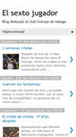 Mobile Screenshot of elsextojugador.blogspot.com