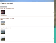 Tablet Screenshot of emmenez-nous.blogspot.com