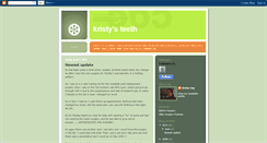 Desktop Screenshot of kristysteeth.blogspot.com