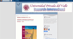 Desktop Screenshot of comintunivalle.blogspot.com