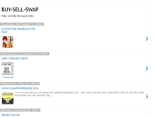 Tablet Screenshot of buy-sell-swap.blogspot.com