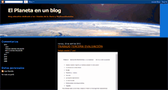 Desktop Screenshot of elplanetaenunblog.blogspot.com