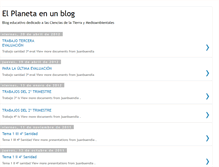 Tablet Screenshot of elplanetaenunblog.blogspot.com