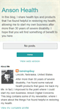 Mobile Screenshot of anson-health.blogspot.com