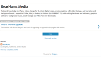 Tablet Screenshot of bearhums.blogspot.com