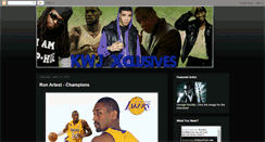 Desktop Screenshot of kwjxclusives.blogspot.com