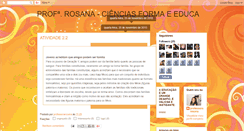 Desktop Screenshot of prof-rosanacarvalho.blogspot.com