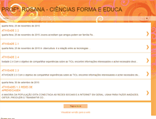 Tablet Screenshot of prof-rosanacarvalho.blogspot.com