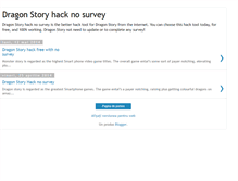 Tablet Screenshot of dragonstoryhacknosurvey.blogspot.com