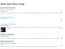 Tablet Screenshot of gothdarkwaverising.blogspot.com