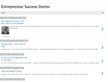 Tablet Screenshot of entrepreneursuccessstrories.blogspot.com