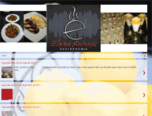 Tablet Screenshot of elaineantunesgastronomia.blogspot.com