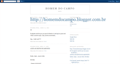 Desktop Screenshot of homemdocampo.blogspot.com