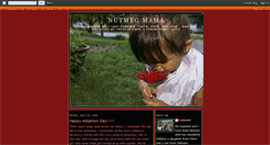 Desktop Screenshot of nutmegmama.blogspot.com