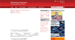 Desktop Screenshot of masteringgrammar.blogspot.com