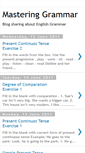 Mobile Screenshot of masteringgrammar.blogspot.com