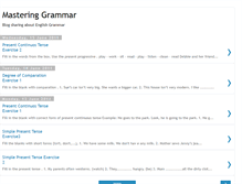 Tablet Screenshot of masteringgrammar.blogspot.com