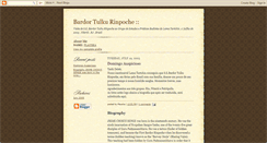 Desktop Screenshot of bardortulkurinpoche.blogspot.com