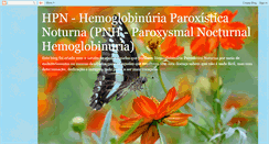 Desktop Screenshot of hemoglobinuriaparoxisticanoturna.blogspot.com