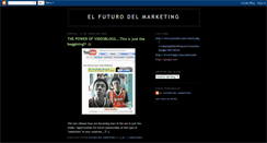 Desktop Screenshot of elfuturodelmarketing.blogspot.com
