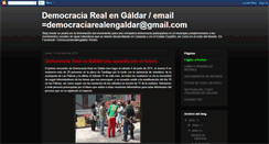 Desktop Screenshot of democracia-real-en-galdar.blogspot.com