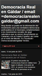 Mobile Screenshot of democracia-real-en-galdar.blogspot.com